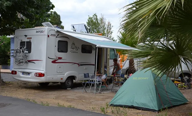 Emplacements tentes, Le Cap d'Agde, Camping La Mer