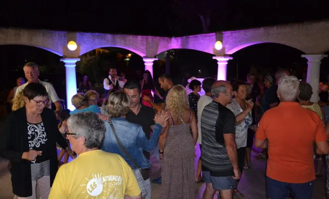 Soirées au camping, Le Cap d'Agde, Camping La Mer