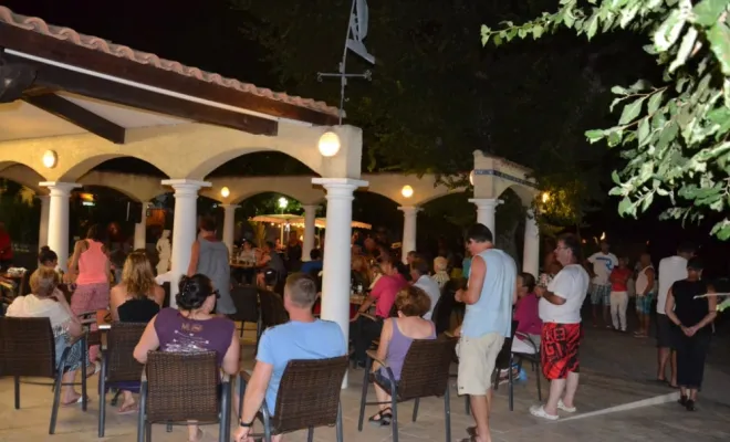 Soirées au camping, Le Cap d'Agde, Camping La Mer